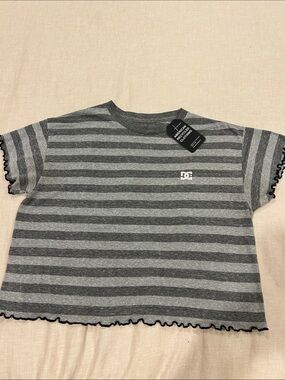 NWT American Recycled Clothing DC Shoes Striped Lettuce Edges  Size Medium